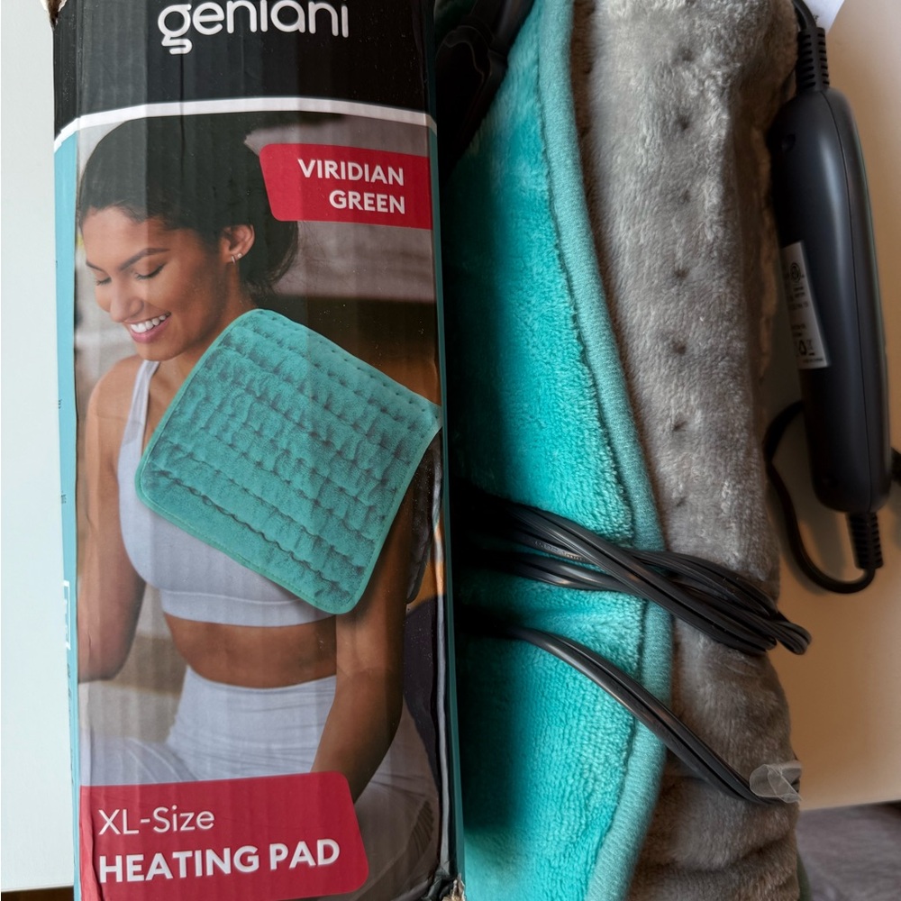 Viridian Green XL-Size Heating Pad